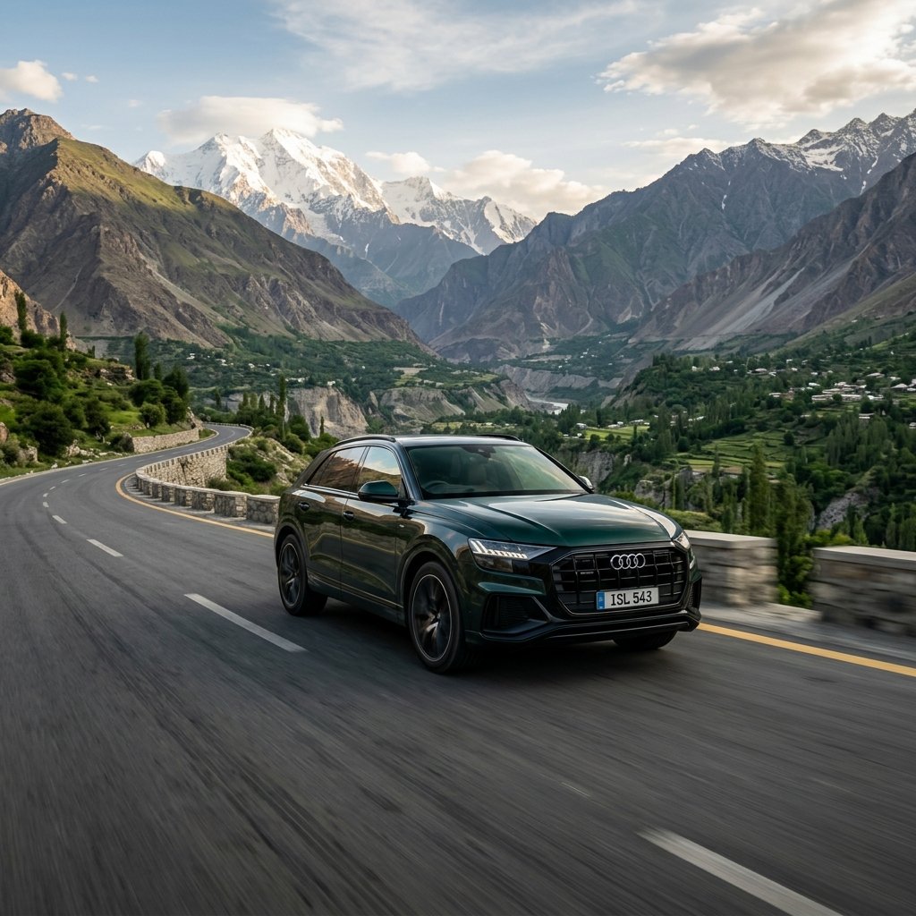 Rent vehicles across Pakistan — cars, SUVs and coaches
