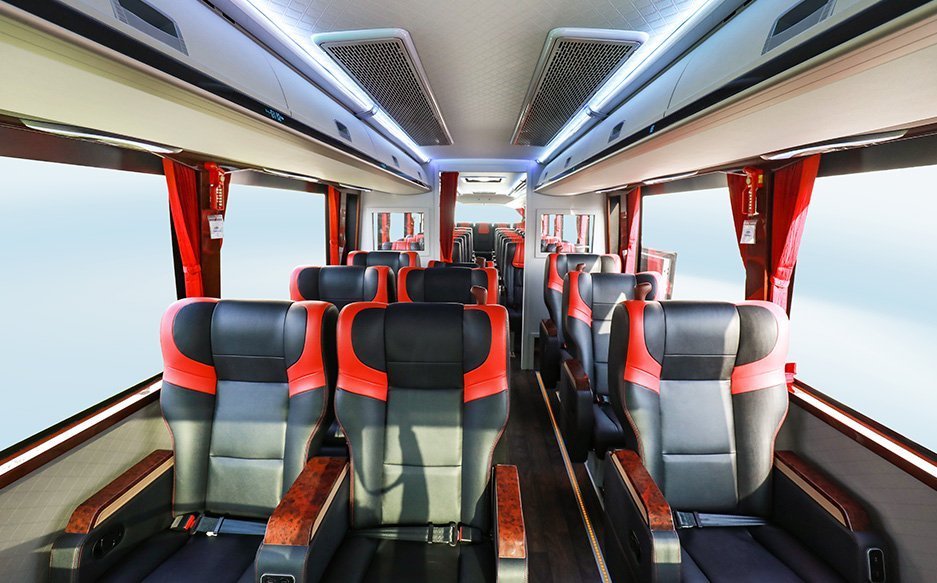 Business class bus seats of Yutong Master new bus