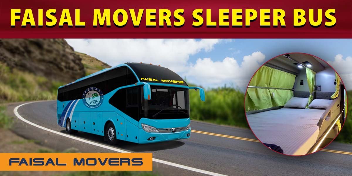 Faisal Movers Sleeper Bus | Lahore to Karachi Sleeper Bus in Pakistan