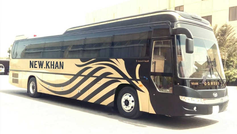 new khan bus service