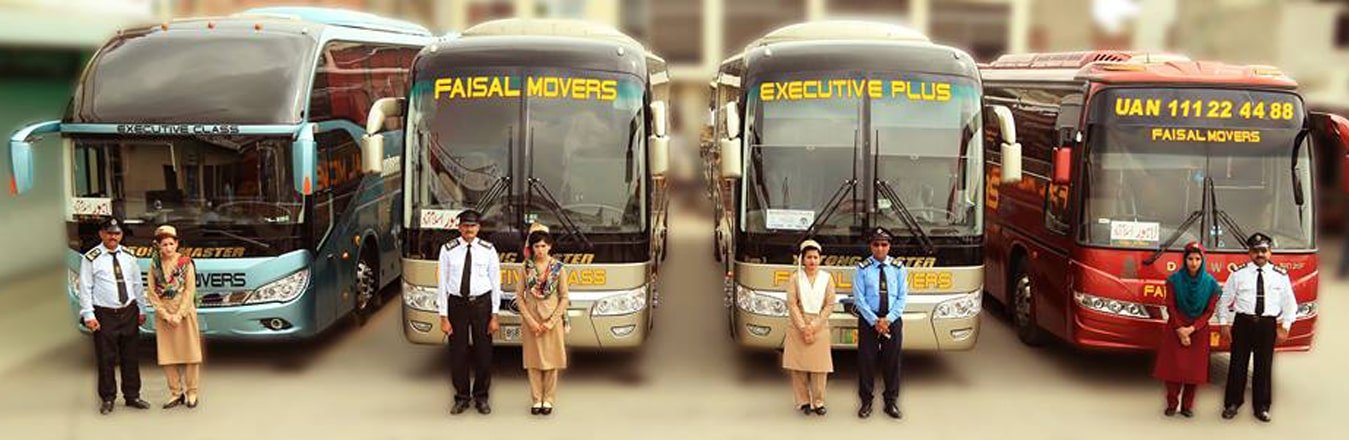faisal movers lahore terminal business class executive class buses