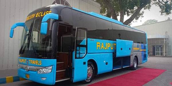 rajput travels luxury yutong bus