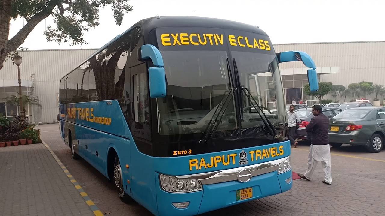 rajput travels yutong bus.