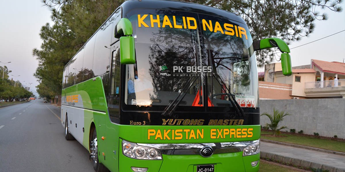 Pakistan Express Khalid Nasir | Online Booking | Bus Fares