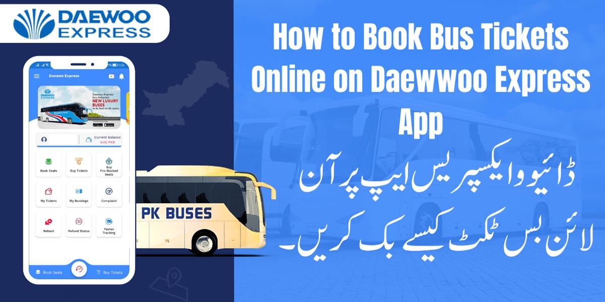 Daewoo Express Online Booking, How to Buy Daewoo tickets Online