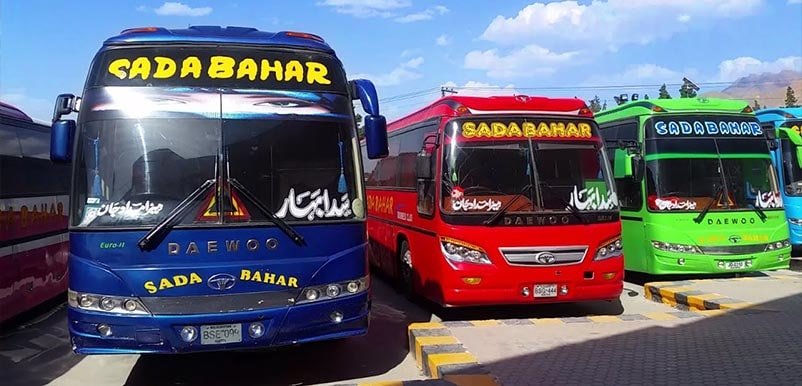 sada bahar bus service daewoo buses fleet