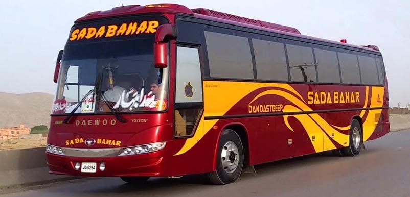 sada bahar bus service quetta to islamabad