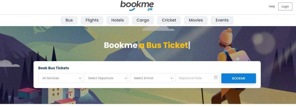 bookme.pk buy bus tickets online in Pakistan