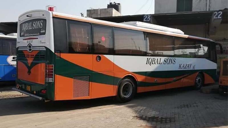 Iqbal Sons Bus Service Lahore to Jhang & Faisalabad
