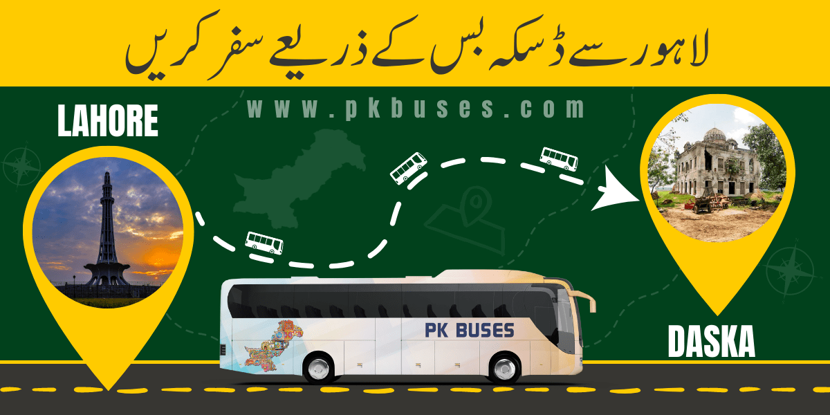 Travel from Lahore to Daska by Bus, Train or Car