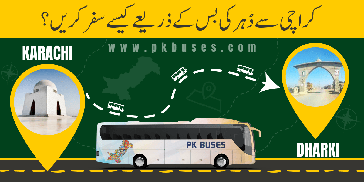 Travel from Karachi to Dharki by Bus, Train, Car or Air
