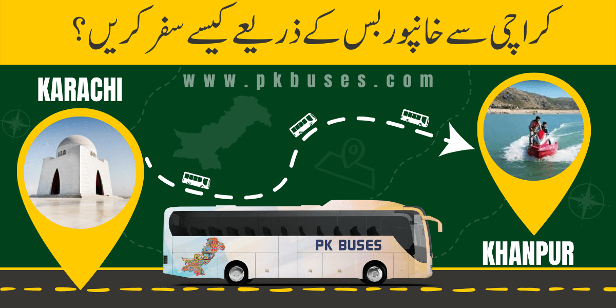Travel from Karachi to Khanpur by Bus, Train, Car or Air