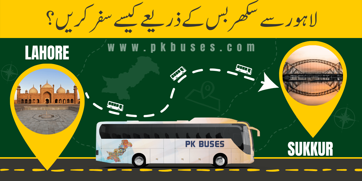 Travel from Lahore to Sukkur by Bus, Train, Car or Air