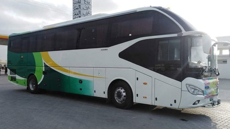 adil shah new yutong master double glass bus