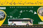 Travel from Islamabad to Lahore by Bus, Train, Car or Air