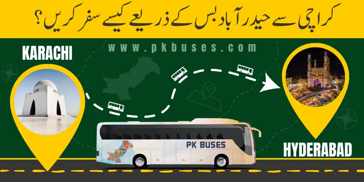 Travel from Karachi to Hyderabad by Bus