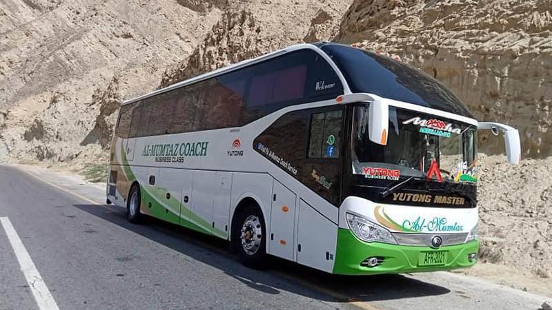Al Mumtaz yutong Master Bus Service Karachi to Gwadar