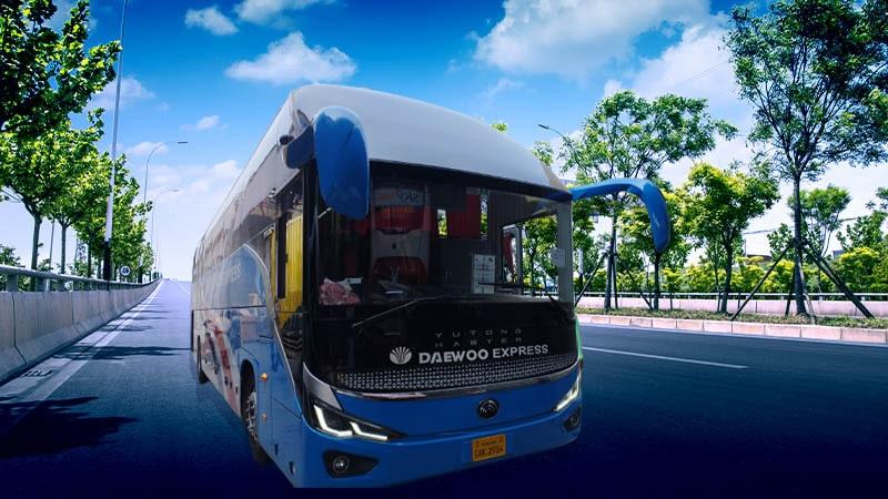 Daewoo Express Yutong Master Nova New Bus, Lahore to Karachi, Bahawalpur, Multan business CLass