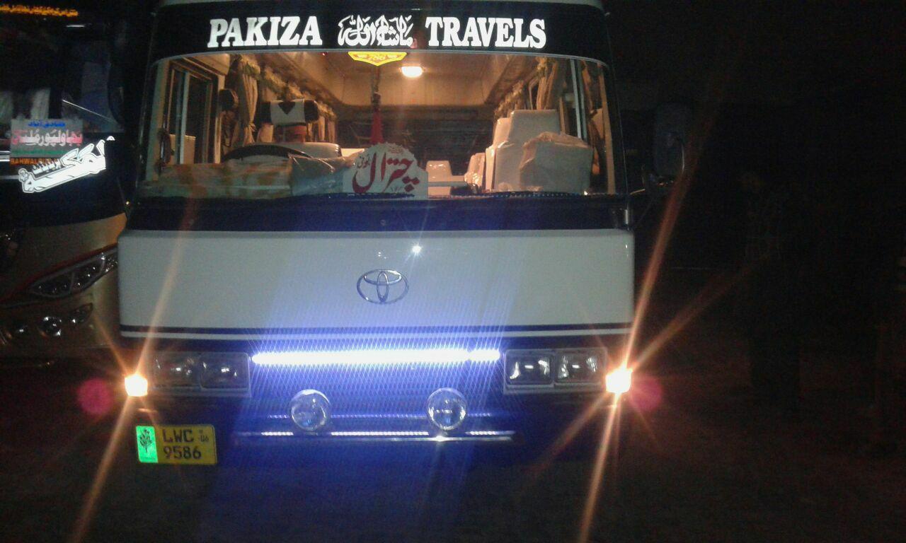 Pakiza Travels Bus Service Travel From Rawalpindi to Buni