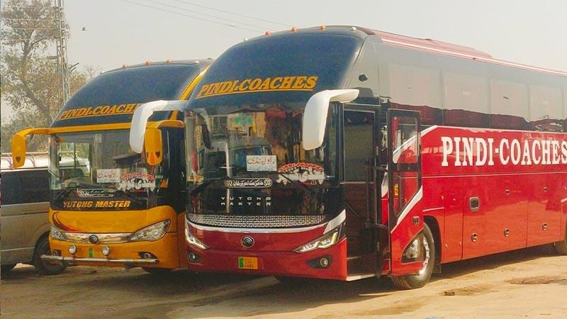 Pindi Coaches Rawalpindi to D.I Khan, Mansehra, Abbottabad Bus Service