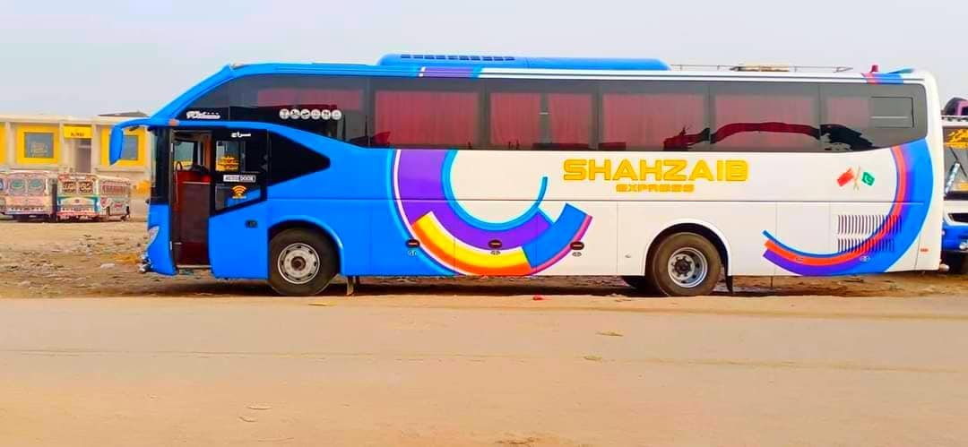 Shahzaib Daewoo Bus Service Travel From Peshawar,Kohat & D I Khan to Karachi