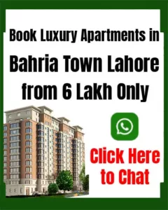 Book Apartments in Bahria Town Lahore