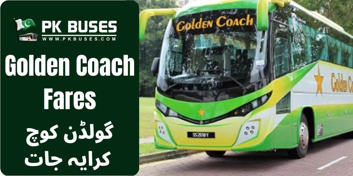 Golden Coach Ticket price List providing service From Peshawar to Multan, Swabi, Nowshera, Mardan etc.