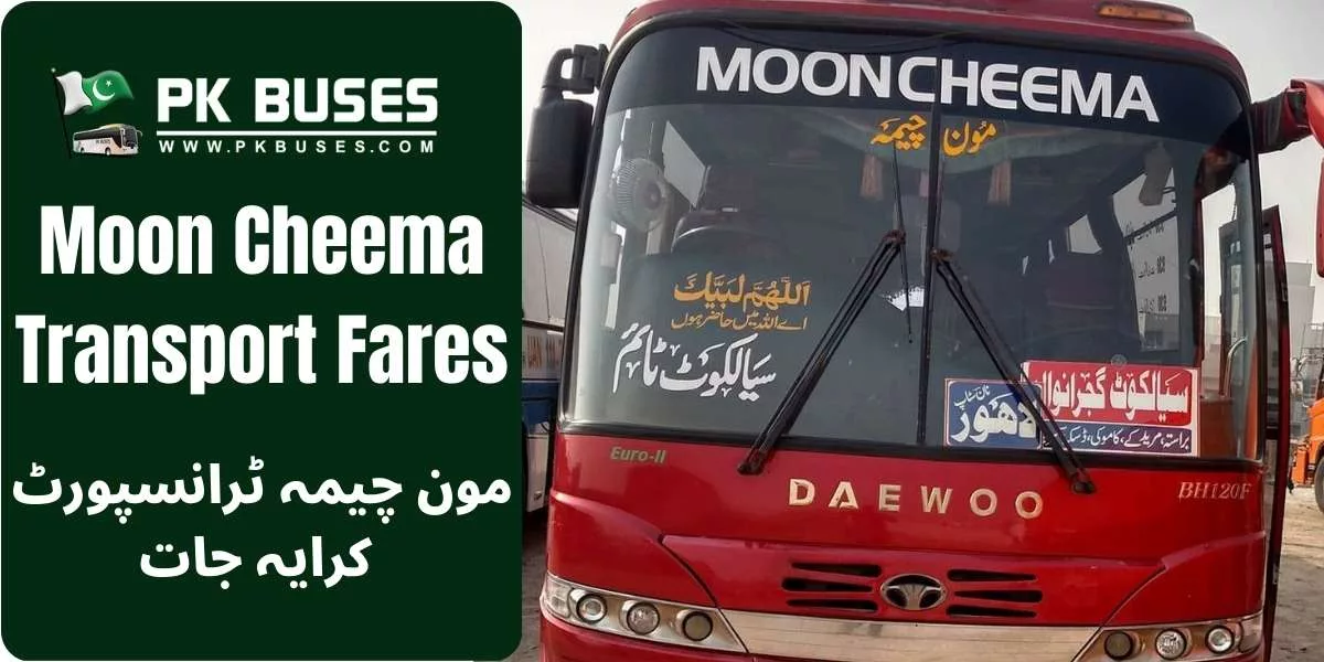 Moon Cheema Transport Ticket price List providing service From Sadiqabad to Multan, Karachi, Rawalpindi, Lahore via Rahim Yar Khan, Zahir Pir, Khanpur ,Liaqat Pur and many more