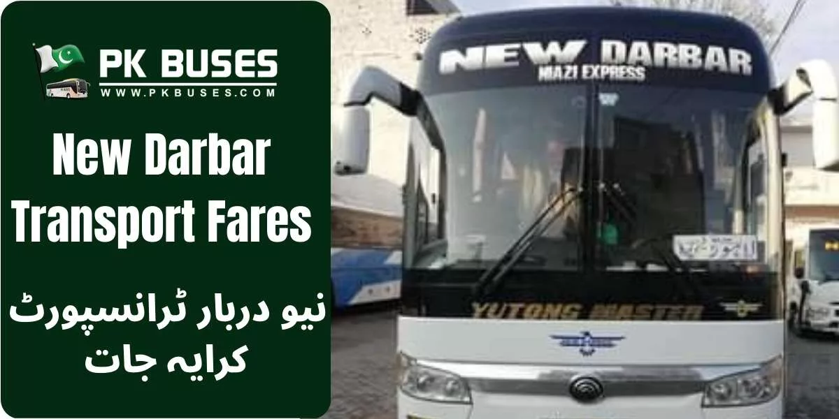 New Darbar Transport Ticket price List From Sheikhupura to Islamabad and vice versa.