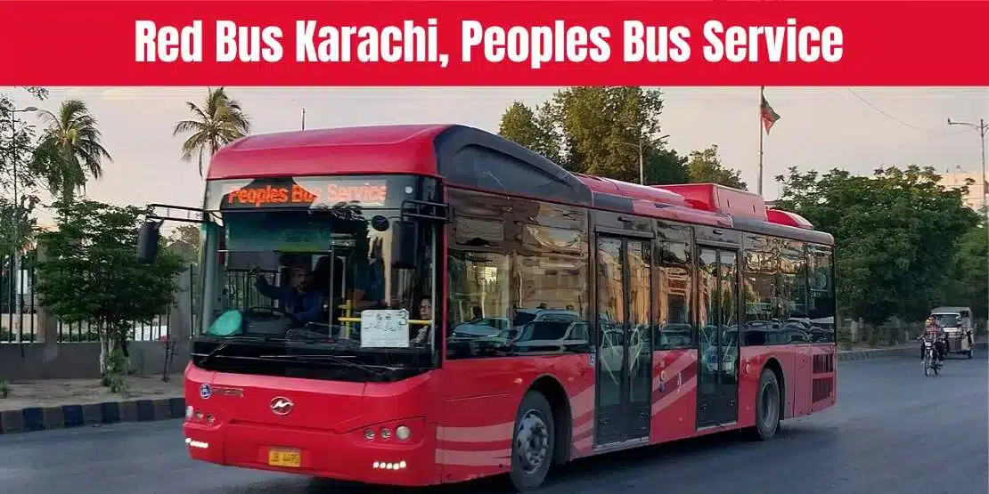 red bus karachi