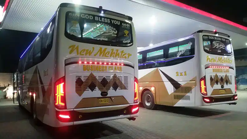 New Makhtar Bus Service New Mekthtar Bus Service