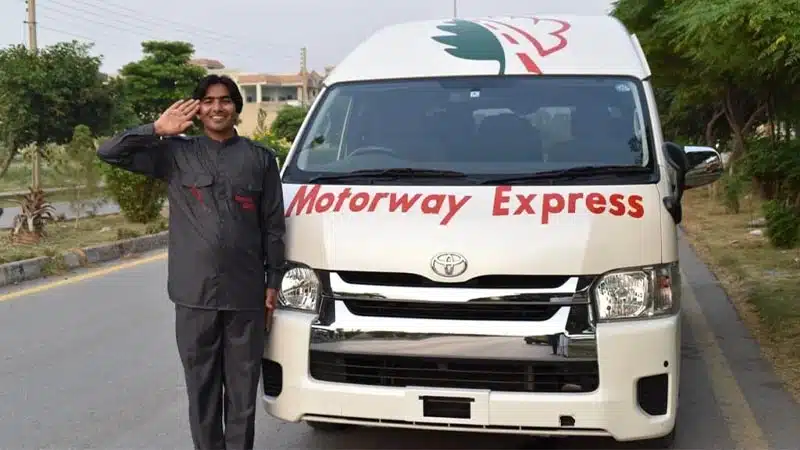 Motorway Express: Luxury Bus Prices, Timings, Routes & Online Booking Motorway Express Van Service Peshawar