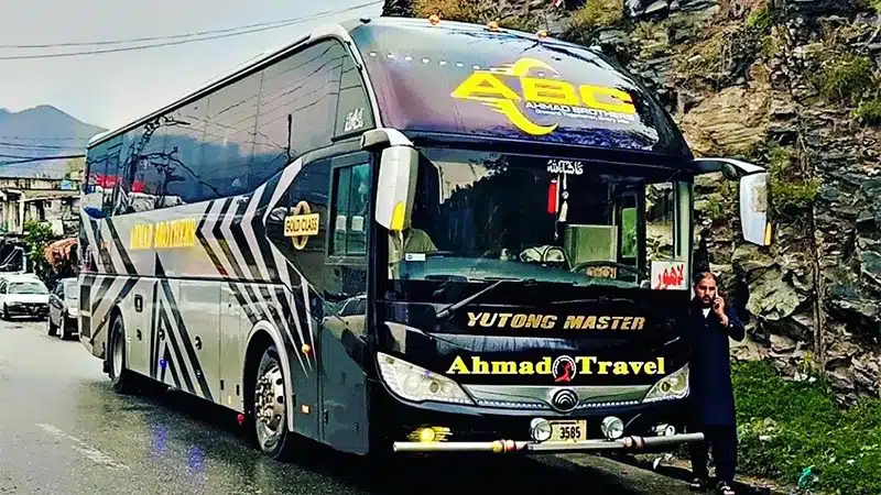 Ahmad Travels Ahmad Travels bus